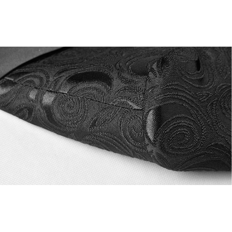 Áo Vest Nam Hoa Văn Titishop YHH8660 Đen