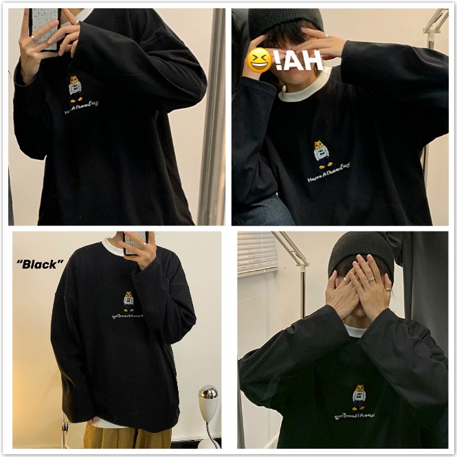 Áo thun dài tay  GẤU HAVE  phông Unisex nam nữ tee oversize form rộng pull Ulzzang Streetwear Hàn Quốc vải mềm