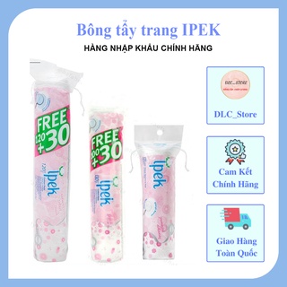 Bông tẩy trang ipek- bông tẩy trang 100% cotton 80 miếng, 130 miếng, 150 miếng
