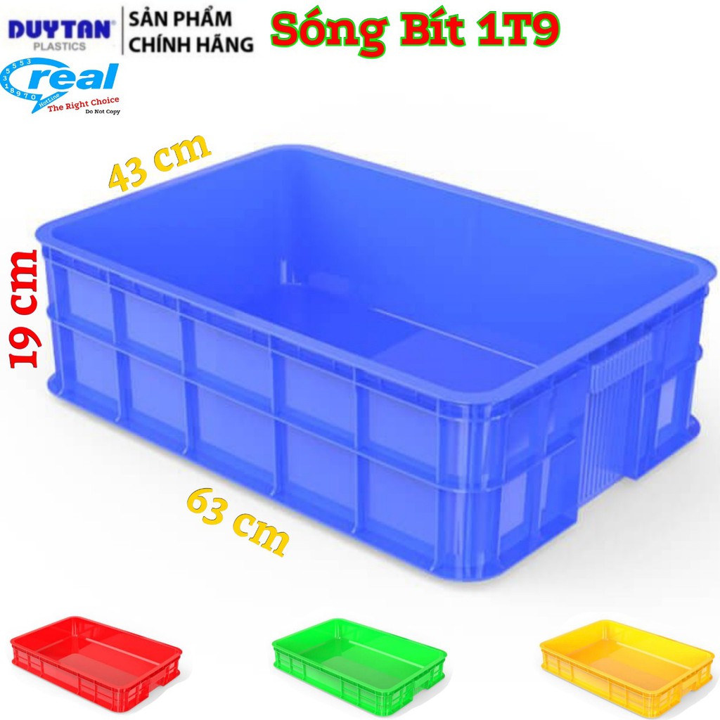Sóng Bít và Sóng Hở 1T9 NHỰA HDPE-PP