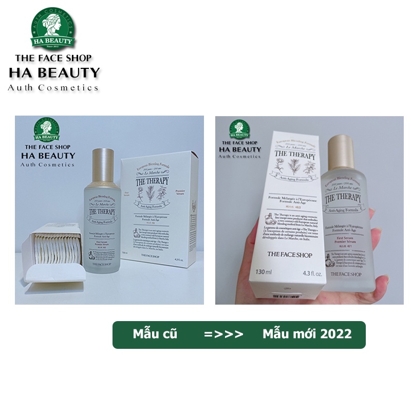 Nước thần chống lão hóa phục hồi da dưỡng ẩm The Face Shop The Therapy First Serum 130ml