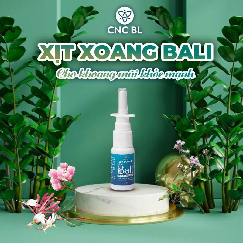 XỊT XOANG BALI 15ml sổ mũi viêm mũi xoang