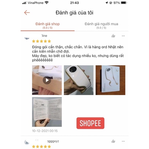 Máy massage thư giản mắt Pure Venus - nội địa Nhật