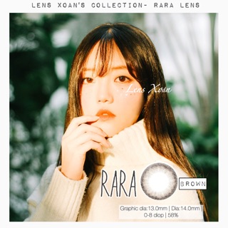 Áp tròng RARA BROWN-OLENS (LENS XOẮN)