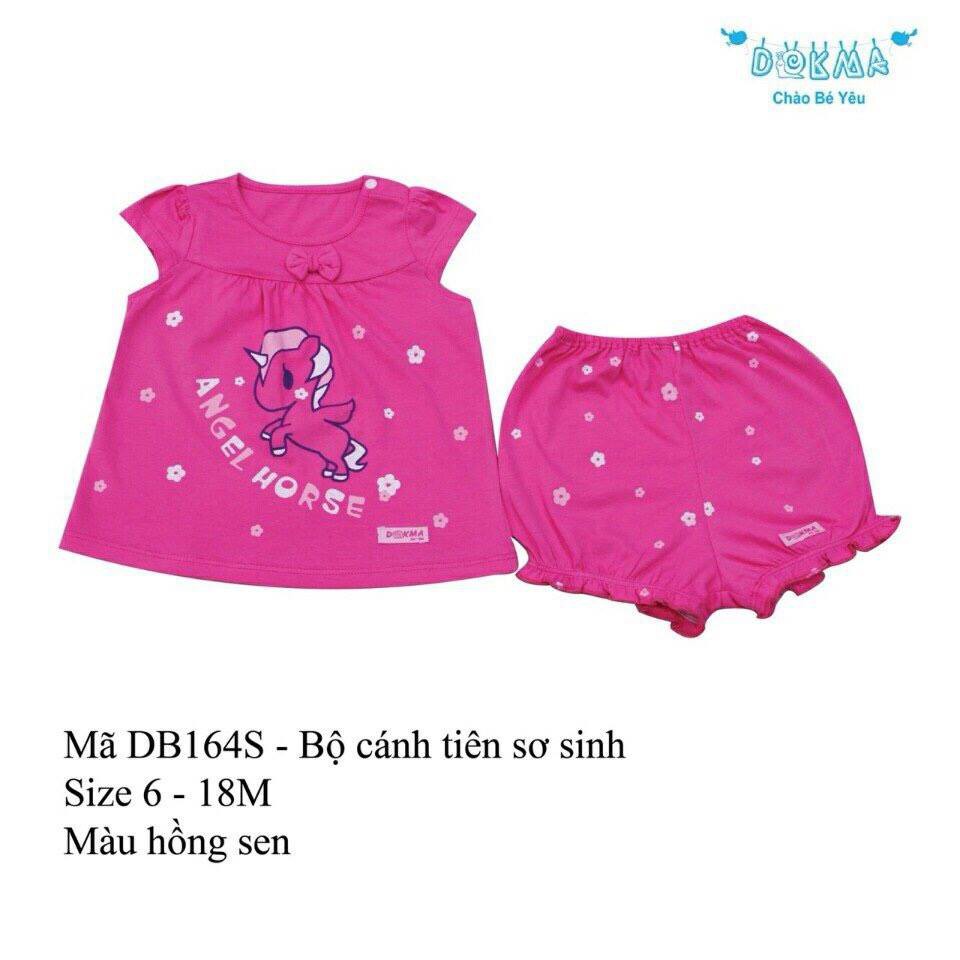 Bộ cánh tiên sơ sinh Dokma 3-12m