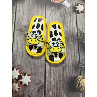 dép trẻ em bò sữa đế tròn cute [ảnh thật]
