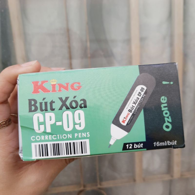 Bút xóa nước King CP-09 (16ml/bút)