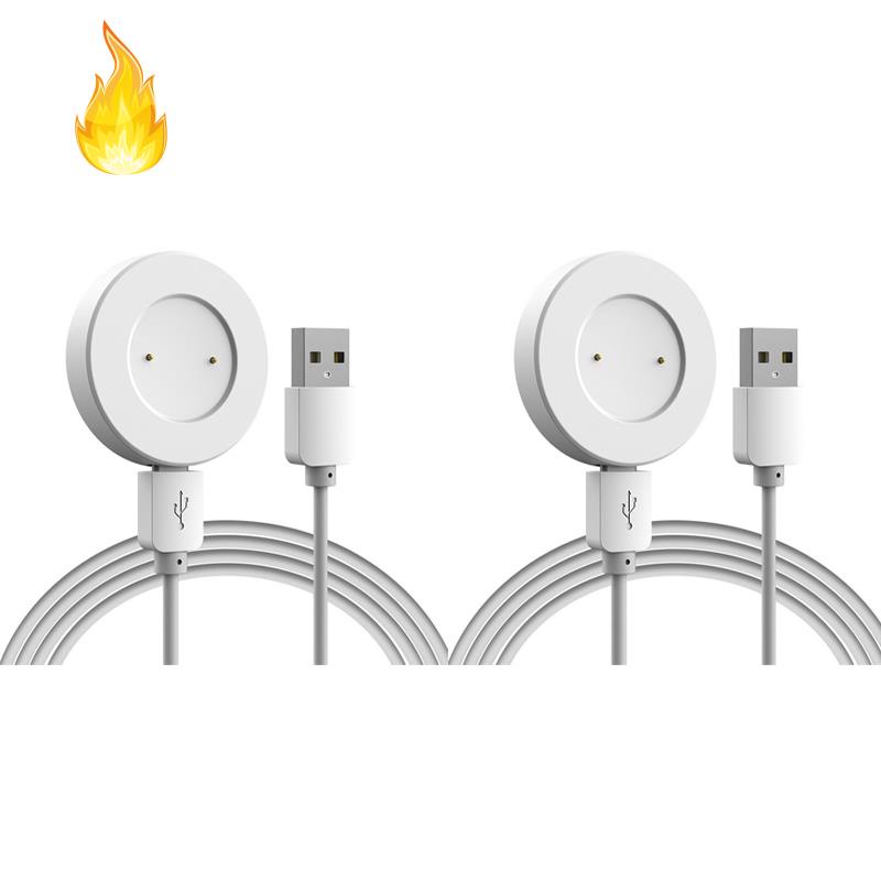 Set 2 đế sạc từ tính kèm dây cáp USB chuyên dụng cho đồng hồ thông minh Huawei Watch Gt &amp; Honor Magic