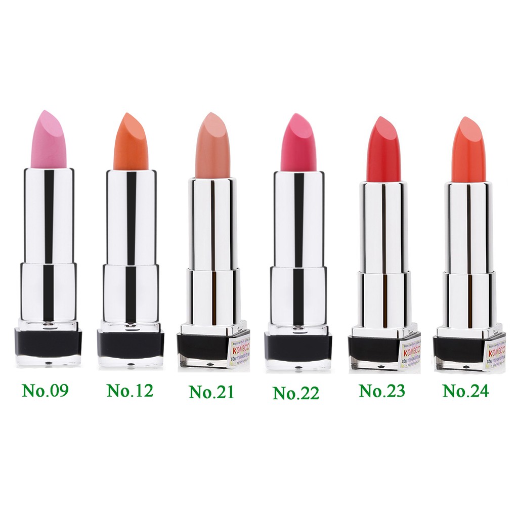 Son mềm môi lâu trôi Beauskin Crystal Lipstick No.21 3.5g (Cam Nude) - Hàng chính hãng