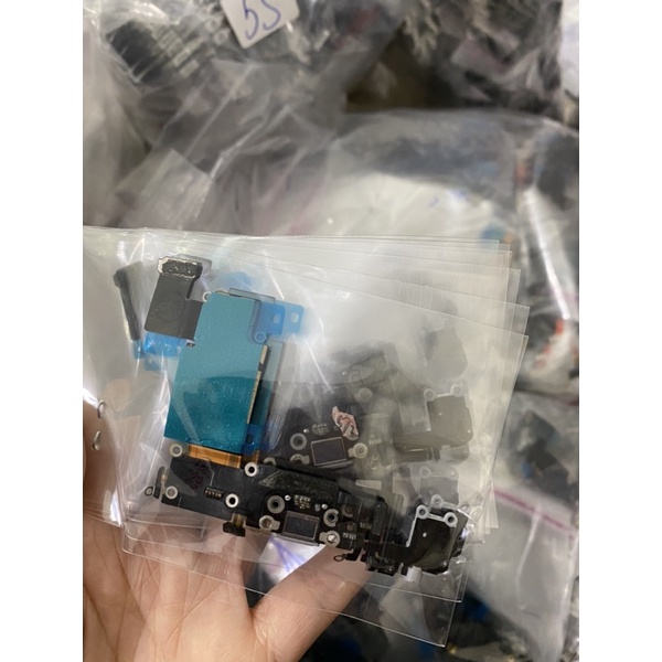 cụm bo, chân sạc ip 5/5s/6/6s/6p/6sp/7/7p/8/8p/ x/xsm/11 zin bóc máy