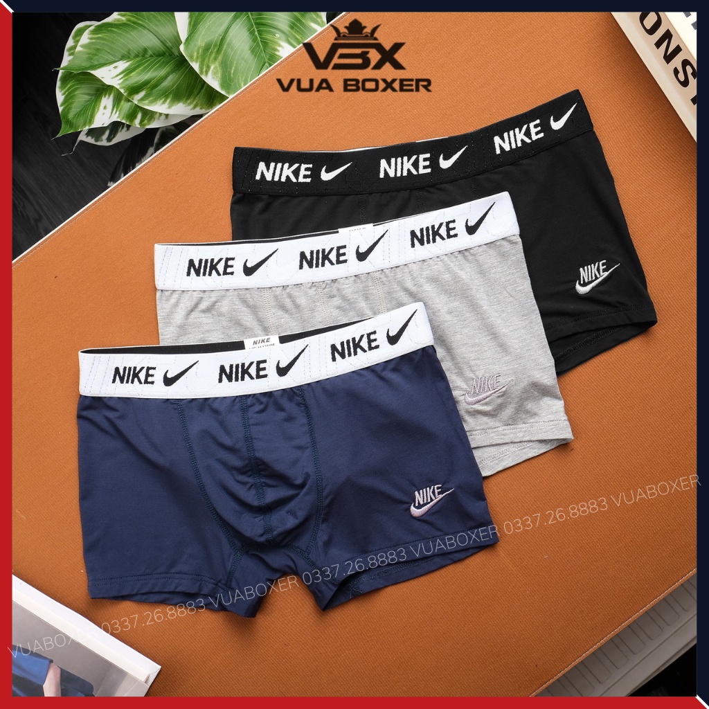 Quần Lót Nam Sịp Nam Vải Cotton Thấm Hút Kháng Khuẩn Co Dãn Tốt NICE-CT01