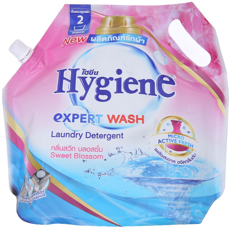 Nước giặt xả đậm đặc Hygiene Thái Lan Túi 1.8 Lít