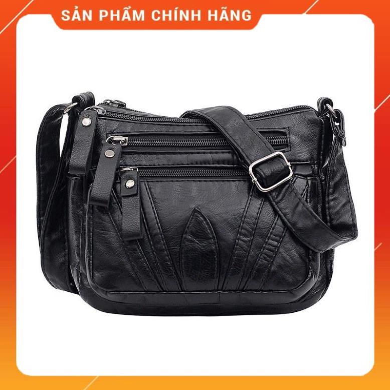 Túi xách da mềm đẹp đeo chéo kẹp nách thời trang cao cấp giá rẻ cho người trung niên đi chợ,đi làm công sở TXDM25