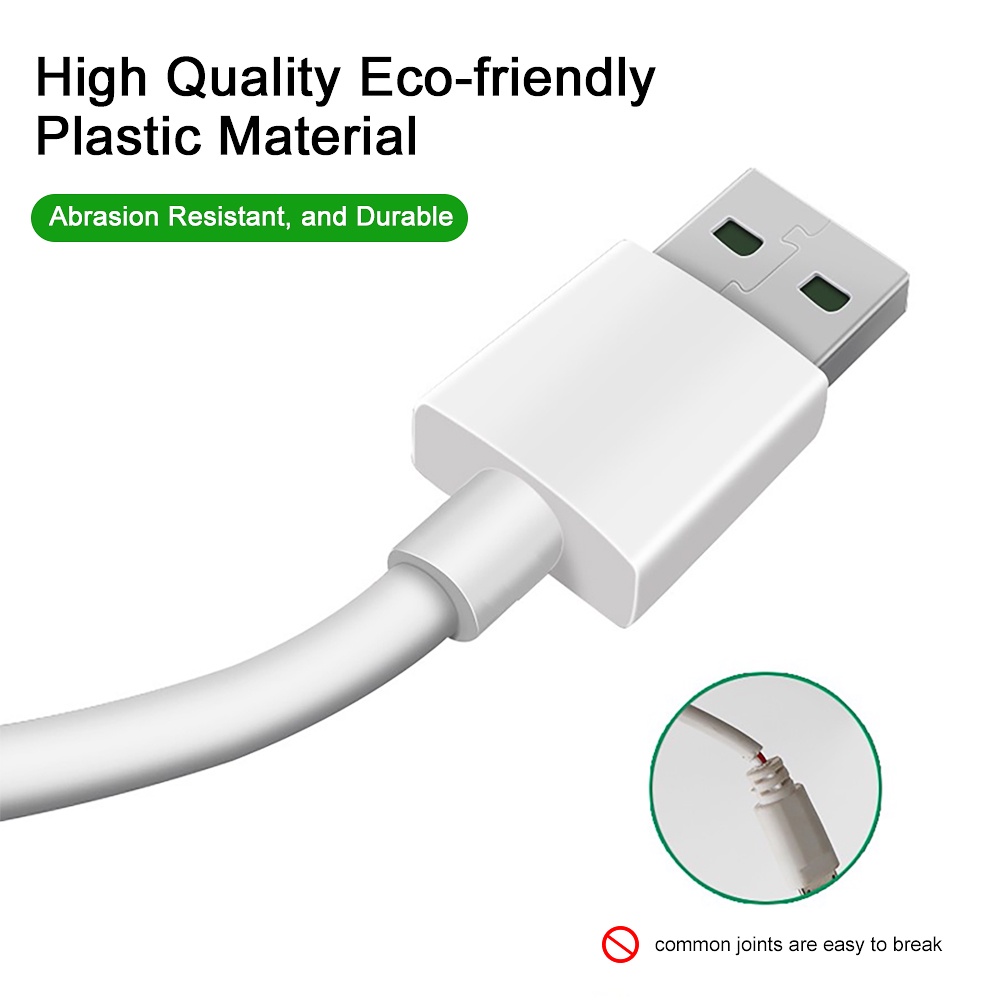 Cáp sạc nhanh HdoorLink VOOC USB 5V 4A 7 Pin Micro USB cho điện thoại OPPO