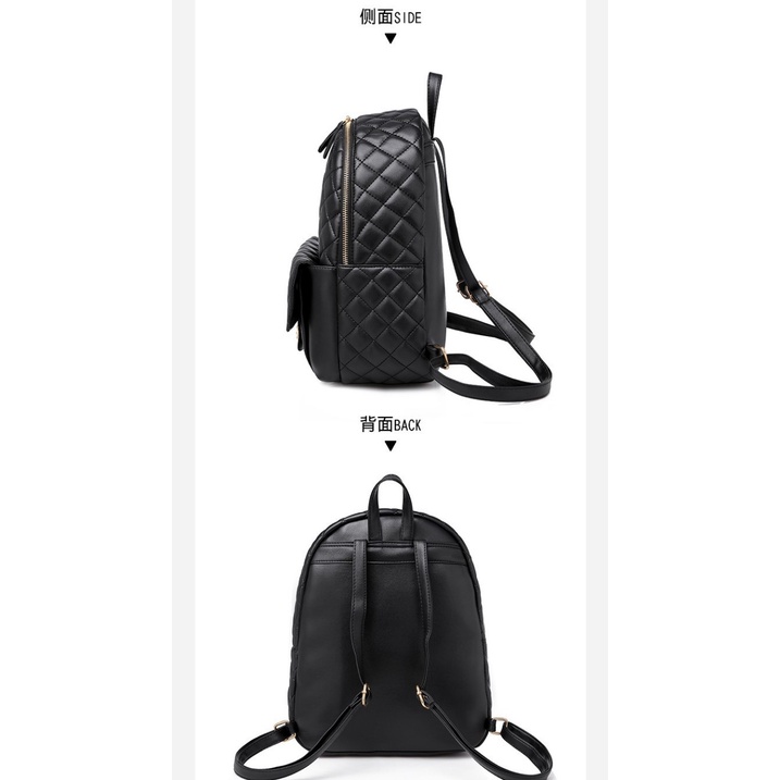 Balo nữ mini trần trám mắt mèo xinh xắn trendy Hàn Quốc TTM21