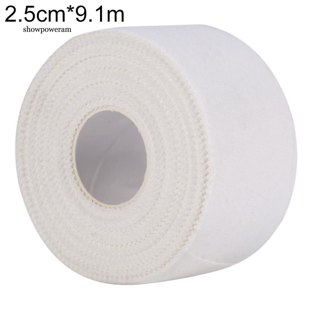 1 Cuộn Băng Quấn Hỗ Trợ Khớp Ngón Tay Bằng Cotton Tiện Dụng Khi Tập Thể Thao