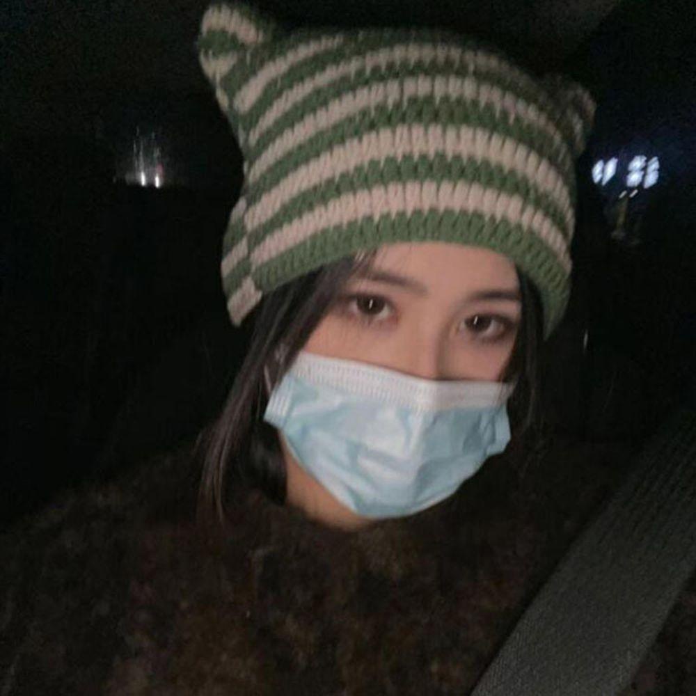 GOGOUP Mũ beanie Tai Mèo Dễ Thương Cho Nữ