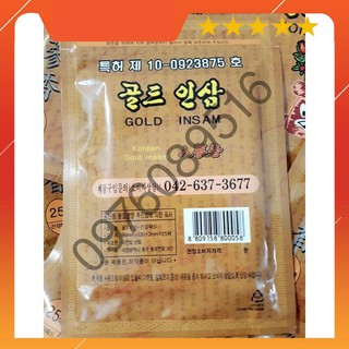 CAO DÁN HỒNG SÂM GOLD INSAM GIẢM ĐAU NHANH [KOREA POWER GINSENG]
