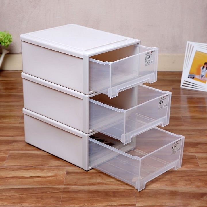 Hộp đựng đồ ngăn kéo xếp tầng đa năng Hando size S (31 x 22,5 x 12,5 cm)