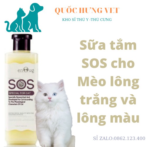 Sữa Tắm SOS cho chó mèo