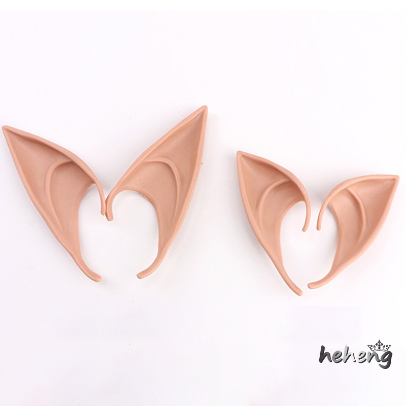 Cặp Tai Yêu Tinh Mềm Mũi Nhọn Hóa Trang Halloween Cho Bé