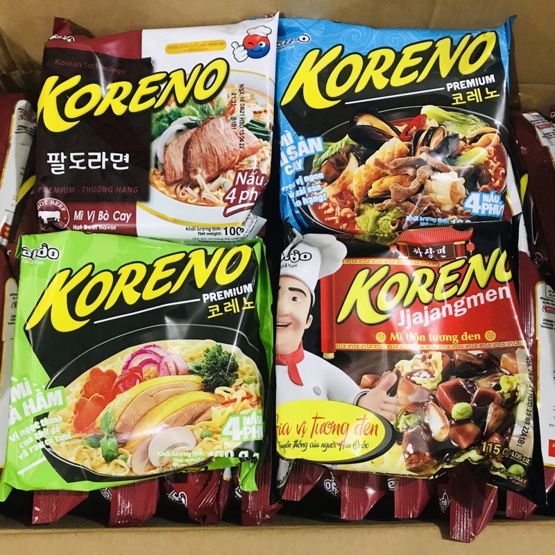 Mì trộn tương đen Koreno Jjajangmen 115g Các Vi | BigBuy360 - bigbuy360.vn