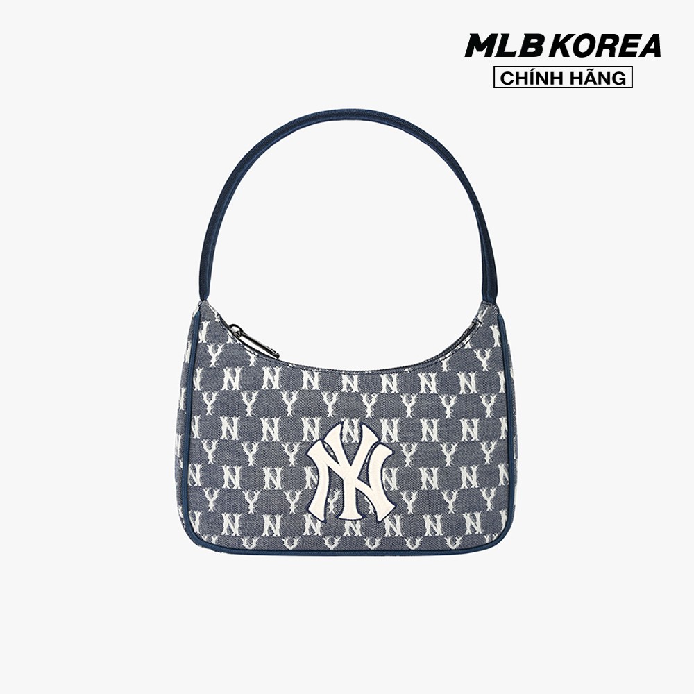 MLB - Túi đeo vai chữ nhật Jacquard Monogram 3ABQS011N-50NYS