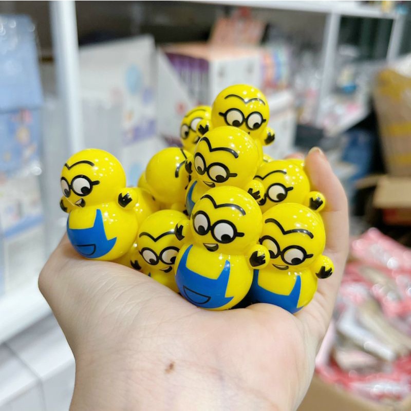 (Set 2 con) - LẬT ĐẬT MINI CUTE DORAEMON PIKACHU MINION PHI HÀNH GIA