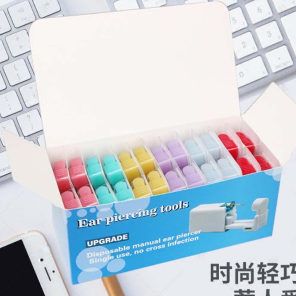 Qqmall Dụng Cụ Xỏ Khuyên Mũi An Toàn Không Đau Dùng Một Lần