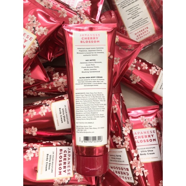 Kem Dưỡng Thể Japanese Cherry Blossom - Bath & Body Works