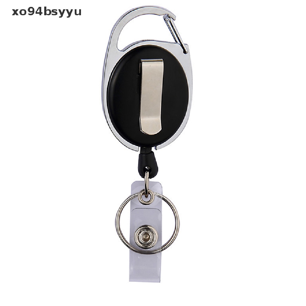 Móc Khóa Dây Rút Xo94Bsyu Có Kẹp Giữ Thẻ ID / Dây Nịt / Túi Xách