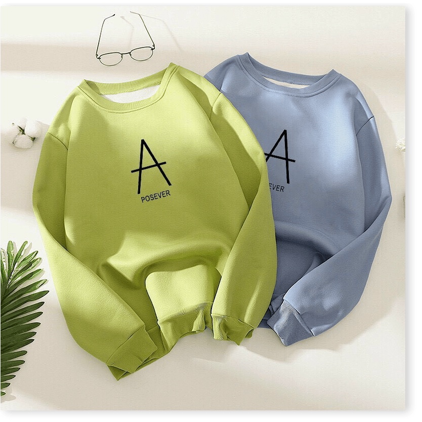 Áo khoác nỉ cổ tròn Posever cực đẹp , phong cách hàn , 2021 KME FASHION