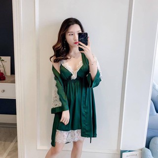 Set ngủ choàng lụa xuất xứ Quảng châu