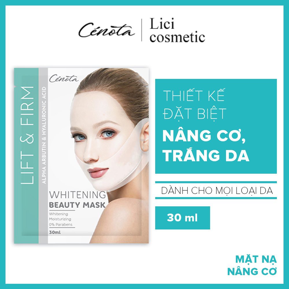 Hộp mặt nạ nâng cơ dưỡng trắng, mặt nạ dưỡng ẩm, tăng đàn hồi, ngăn lão hóa