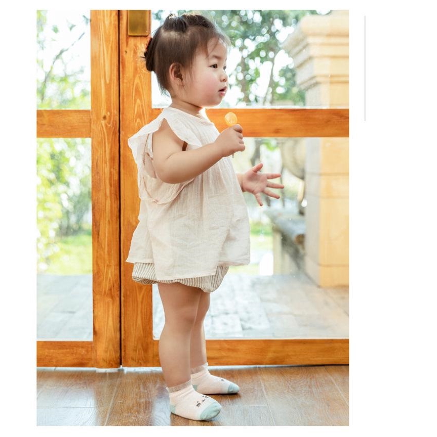 Sét 5 đôi tất lưới cổ ngắn xuất Hàn cute cho bé (SP000016)