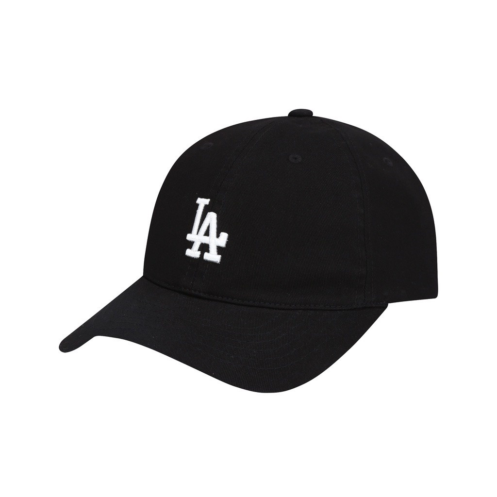 Mũ MLB dáng lưỡi trai và bucket thêu chữ LA hàng xuất dư cao cấp phong cách Hàn Quốc