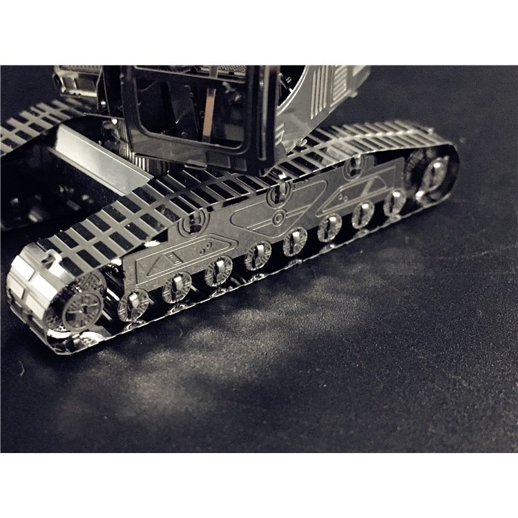 Mô Hình Lắp Ghép 3D Kim Loại Tự Ráp Máy Xúc - Chưa Lắp