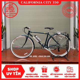 Xe Đạp Thể Thao California City 350 - Khung Nhôm, Group Shimano 24 tốc độ