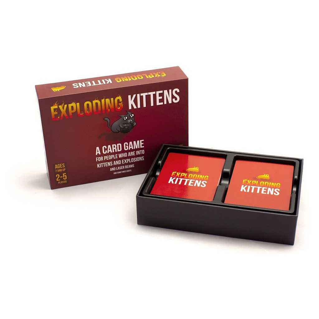 Trò chơi dành cho người lớn hấp dẫn NSFW Exploding Kittens Imploding Streaking Kittens Family Party Fun Cards Game (Phiên bản tiếng Anh)