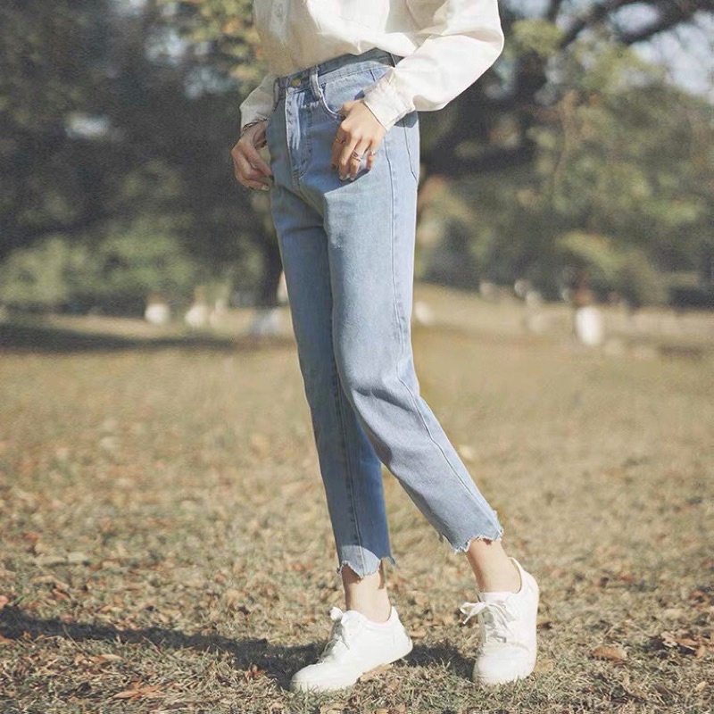 Quần Baggy Jeans Ống Sóng Độc Lạ