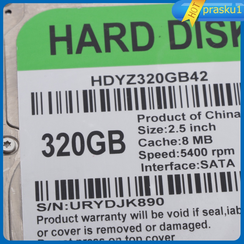 Ổ Cứng Laptop Universla1 2.5 Inch 320gb Sata 2 8m 5400rpm | BigBuy360 - bigbuy360.vn