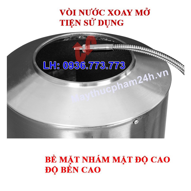 Máy gọt vỏ sấu, vỏ nghệ, vỏ gừng, vỏ khoai tây TP - 350 siêu rẻ