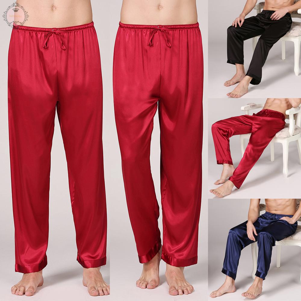 Quần Ngủ Lụa Satin Cho Nam Giới