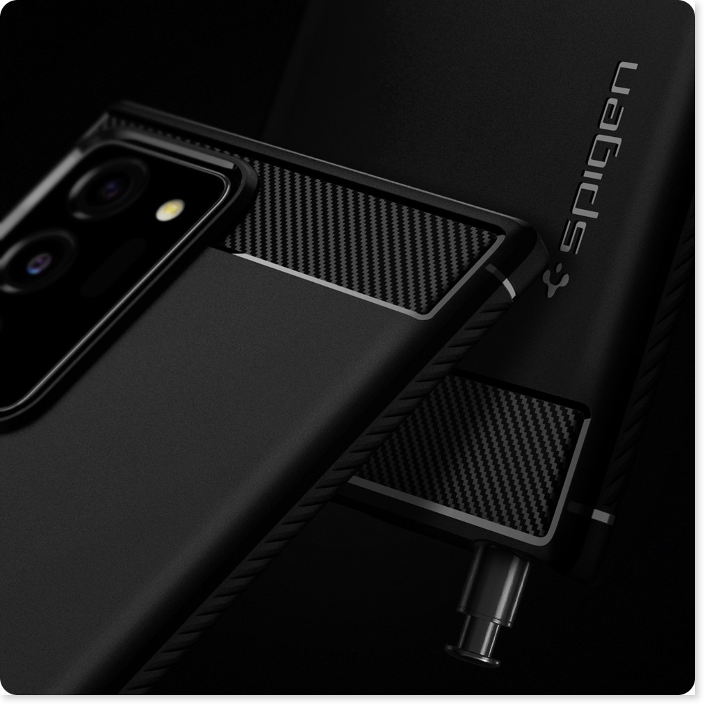 Ốp Spigen Samsung Galaxy Note 20 Ultra Rugged Armor