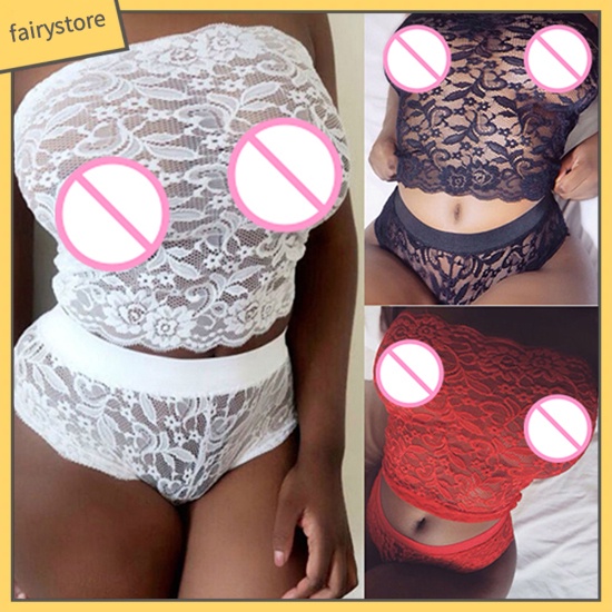 Set Đồ Lót Ren Có Mút Nâng Ngực Gợi Cảm Cho Nữ