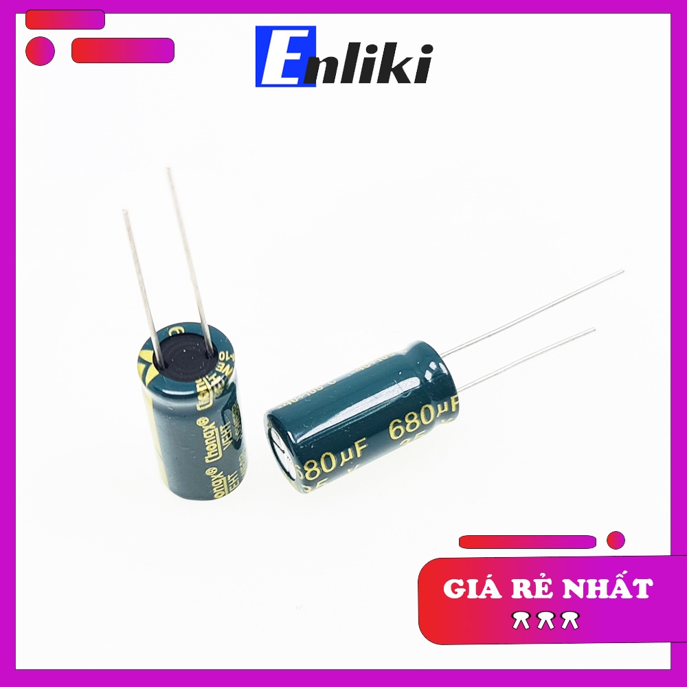 680uF Tụ Hóa 35V (8x16mm)