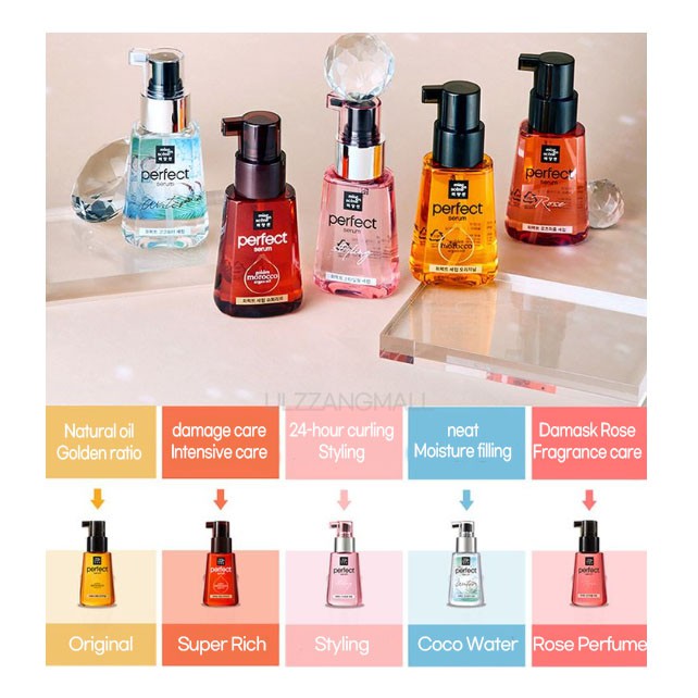 [MISEENSCENE] Tinh chất phục hồi nuôi dưỡng tóc 80ml 5 loại | BigBuy360 - bigbuy360.vn