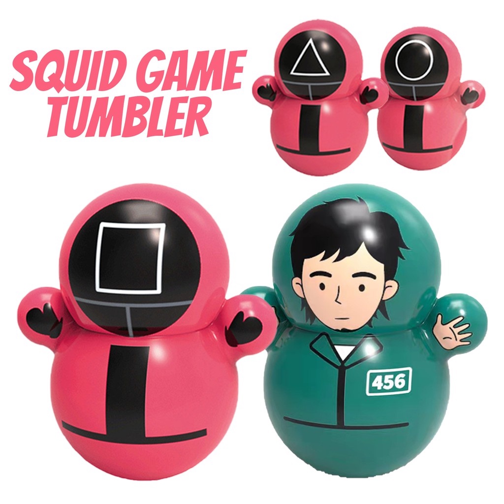 Đồ chơi hình nhân vật phim Squid game mini siêu xinh xắn