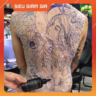 Giấy lụa mỏng scan hình xăm hàng có sẵn