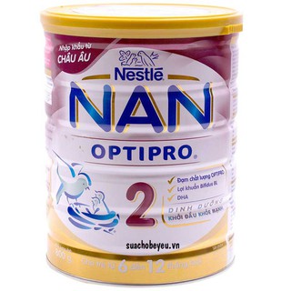 Sữa Bột Nan Optipro 2, Nestlé, 800g, 6-12 Tháng